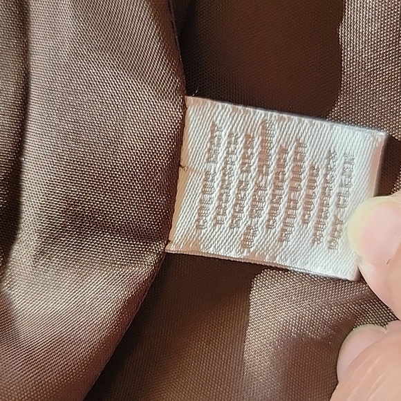 Charter Club Velvet 3 Button Chocolate Brown Jacket size 8P - Picture 8 of 10